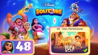 Disney Solitaire - Scene 48: Luca - Gameplay
