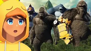 EVOLU&Ccedil;&Atilde;O do KING KONG: Compara&ccedil;&atilde;o de Tamanho (1933-2024) | Saito Raege