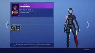 New SHADOW OPS SKIN STYLE in Fortnite... (Item Shop)