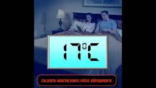 Calentador port&aacute;til de 400 W #automobile #bicicleta #ebike