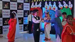 15 August||Hellokids Robinhood School RAMGARH||Act by small kids #india 