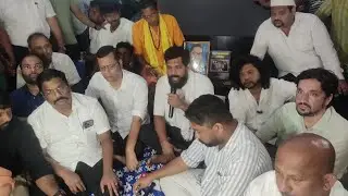 LIVE UPDATE PROTEST WE WILL DISCUSS WITH ALL LEADERS AND LET YOU KNOW SAID MANOJ AFTER XM VISIT 