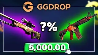 EVERYONE SAID OPEN THIS CASE! GGDROP promo code! GGdrop Promo Code