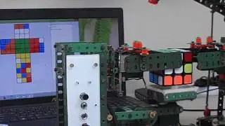 Meccano Rubik's Cube Solver Mark 2