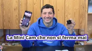 Mini Telecamera Wi-Fi Full HD con PIR, batteria, APP e visione notturna