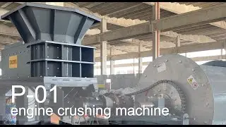 Aluminium engines crushing plant | STOKKERMILL P-01