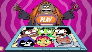 Teen Titans Go: Zapping Run - Trapped in the TV with No Escape (CN Games)