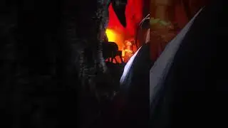 A trio of Splash Mountain animatronics before drop cracked mouths malfunction Disneyland (1/29/2023)