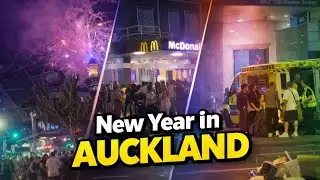 My first new year in city Auckland | New Zealand 🇳🇿 #auckland#internationalstudents 