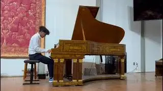 15 year old Marcus after only 10 months of lessons playing Mozart.