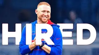 The Buffalo Bills have hired Joe Brady