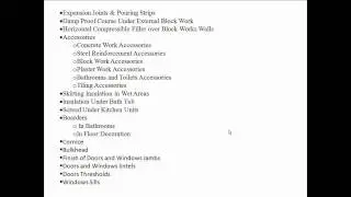 Quantity Surveying Course lesson 4 - حساب كميات
