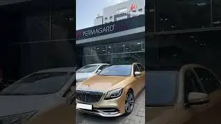 Gold PPF on Mercedes by Permagard | Shine Meets Shield! | Permagard India
