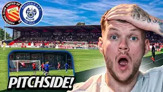 I Was PITCHSIDE At Englands LARGEST Fully Fan-Owned Football Club! | FC UNITED VS ROCHDALE | VLOG