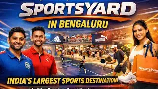 Agilitas Sports Launches SportsYard in Bengaluru | India&rsquo;s Largest Multi-Brand Sports Destination