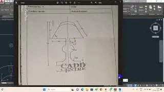 lamp creation in AutoCAD 2d, create line with angle