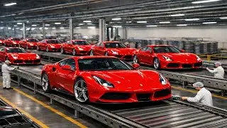 Inside a Modern Ferrari Factory – From Raw Materials to a Luxury Car | Full Process