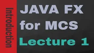 JavaFx for MCS