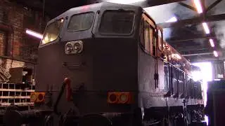 Ex IE 141 Class loco 142 - Cold Start - Whitehead 11/2/18
