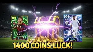 ​I ONLY HAD 1400 COINS! 🪙 EPIC KAK&Aacute; & 104 TCHOUAM&Eacute;NI PACK OPENING!