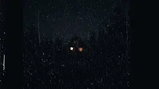 Window Rain Noise for Sleeping | Peaceful Night Rain 🌙