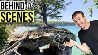 How We Make Our Videos // Hiking Chapel Rock in Michigan - Pictured Rocks