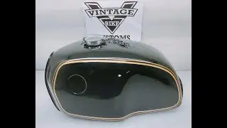 BMW R100S R100CS R100RS R100RT 1977-88 GOLD LINE FUEL TANK -VINTAGE BIKE CUSTOMS