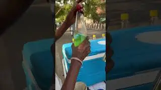 Green Flavour Soda 🥤  shorts  summerdrink  soda  foodie hub
