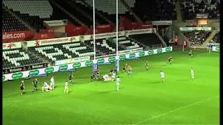 RaboDirect PRO12 2012-2013:  Ospreys v Warriors 14th September 2012