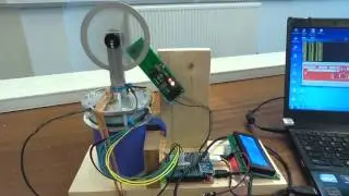 Instrumented Stirling Engine