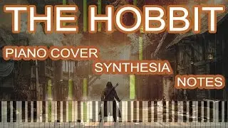The Hobbit:The Battle of the Five Armies SYNTHESIA piano cover Dust and Light by Kalin Vidinski