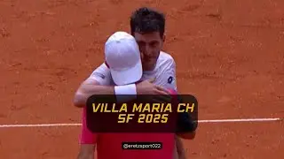 Villa Maria Challenger 2025 SF: Federico Agustin Gomez [4] vs. Alex Barrena [7] Highlights