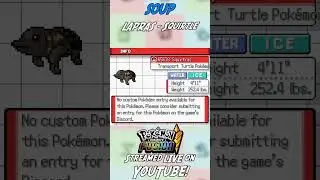 Лапрас x Сквиртл! - Pok&eacute;mon Infinite Fusion ЗАПРОС НА СЛИЯНИЕ СМОТРА