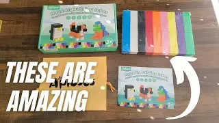 Apluses 54pc Magnetic Building Blocks Unboxing
