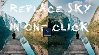 How to replace sky in photoshop (One click) II PentaLoOp