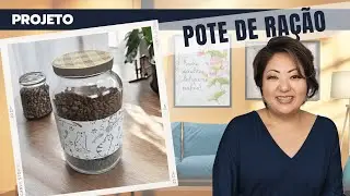 Transforme o Pote de Vidro com Stencil: Dica Criativa para Pets