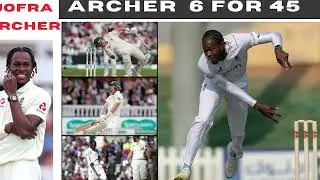 Jofra Archer's takes 6 Wickets #england #englandcricket #jofraarcher #archer #australia #highlights