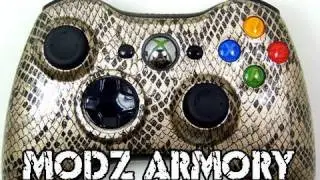Xbox 360 Controller - Gold Snake | Modz Armory