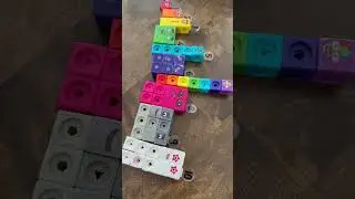 NUMBERBLOCKS 1-10 mathlink cubes explained by No.1 numberblocks fan !!#numberblocks #mathisfun