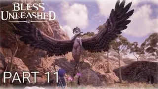 Bless Unleashed Walkthrough Gameplay Part 11 - Boss Fight The Harpy Queen Guide (PC)
