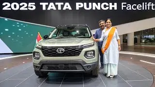 2025 Tata Punch Facelift 🇮🇳 | New Design, Features & Price Revealed!