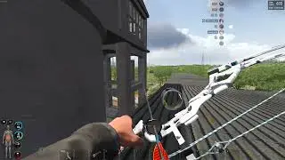 SCUM survival rambo explosive arrow kill!