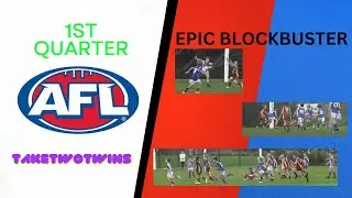Q1 : U10 AFL Biggest Blockbuster EVER! Malvern Knights take on the Murrumbeena Mites