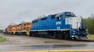 Chasing Rochester & Southern BL1 Local Freight Train From Dansville, NY to Wadsworth, NY 4-29-21