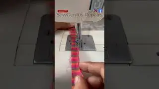 How to pico stitching on usha janome😍 usha janome repair #sewingmachines #ushasewingmachine #juki
