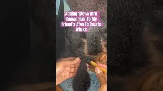 From Afro to #Thick #wicks. Full Video Coming Soon! #transformation #locs #dreads #dreadlocks