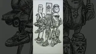 drawing brainrot la supreme combination #anomalybrainrot