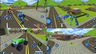 iron robot game muscle hero ||#video #iron # robot #game 