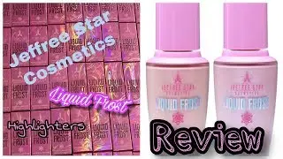 LIQUID FROST JEFFREE STAR COSMETICS -REVIEW