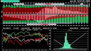 SPX Options Premium / Volume Profile - 1/28/26